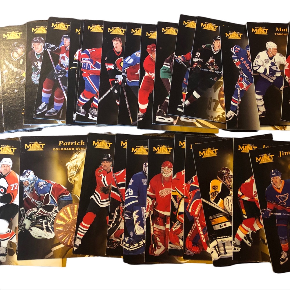 1997-98 Pinnacle Mint Bronze 30-Card Complete Set Jagr Hull Sakic Brodeur